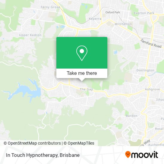 In Touch Hypnotherapy map