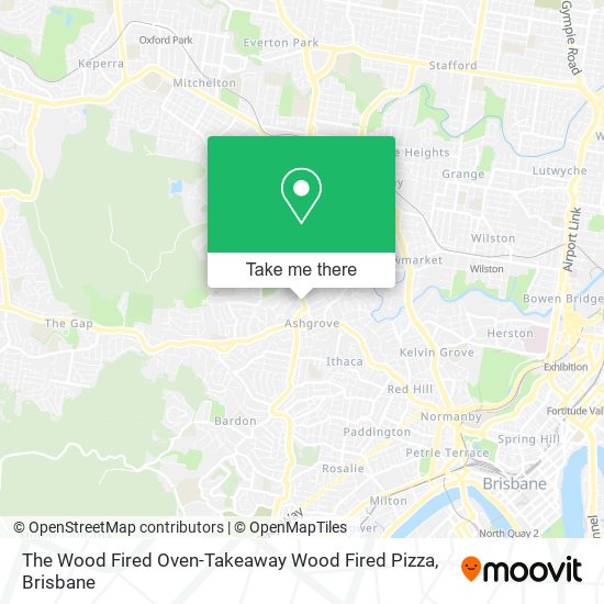 The Wood Fired Oven-Takeaway Wood Fired Pizza map