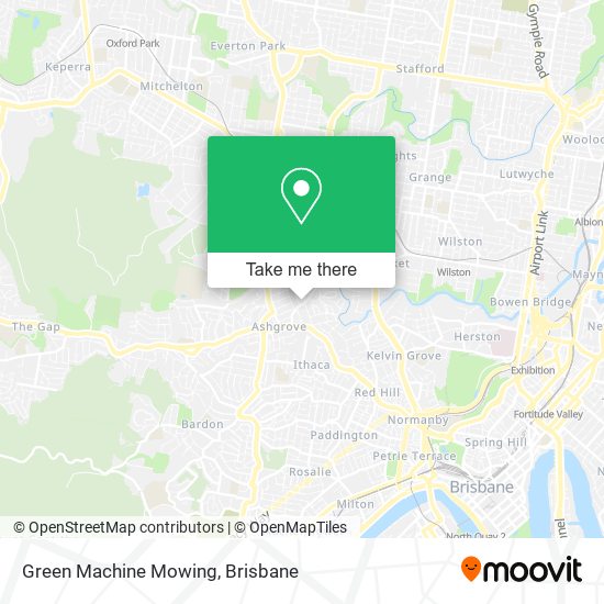 Green Machine Mowing map