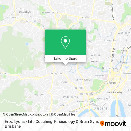 Enza Lyons - Life Coaching, Kinesiology & Brain Gym map