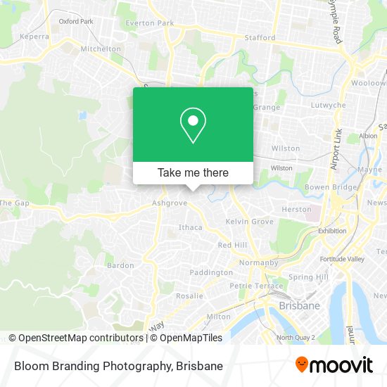 Bloom Branding Photography map
