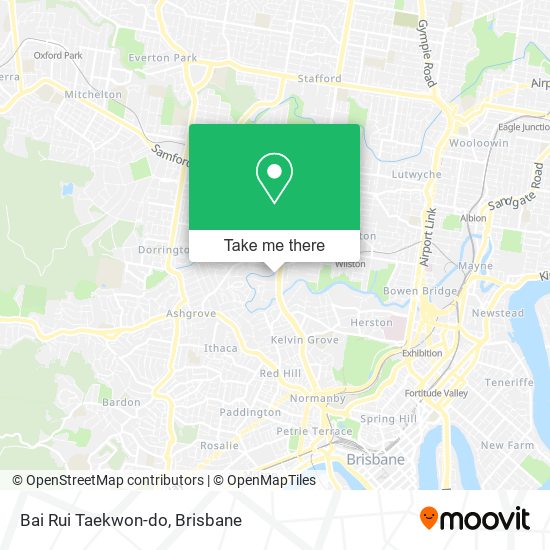 Bai Rui Taekwon-do map