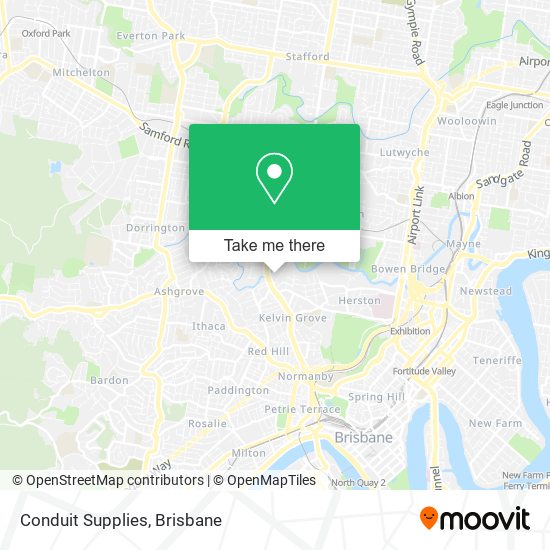 Conduit Supplies map
