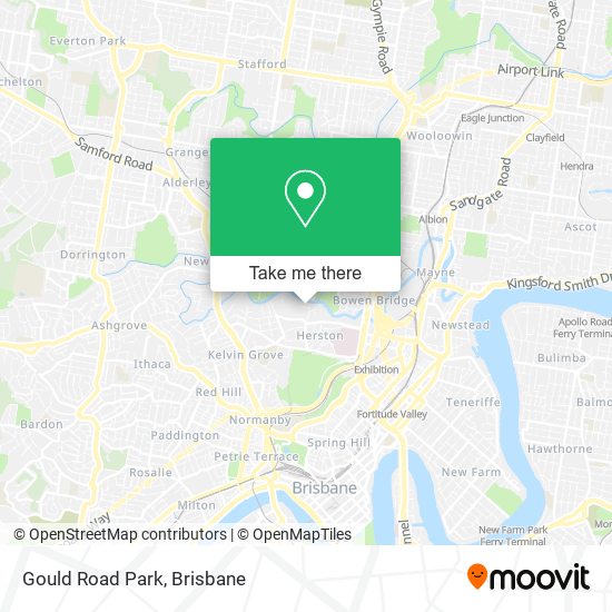 Gould Road Park map