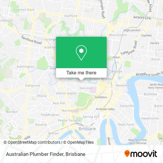 Australian Plumber Finder map