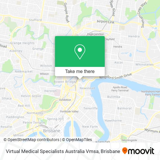 Virtual Medical Specialists Australia Vmsa map