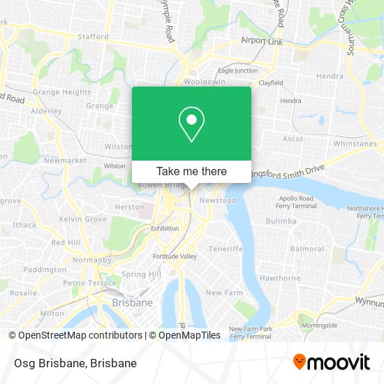 Osg Brisbane map