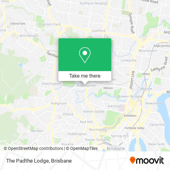 The Padthe Lodge map