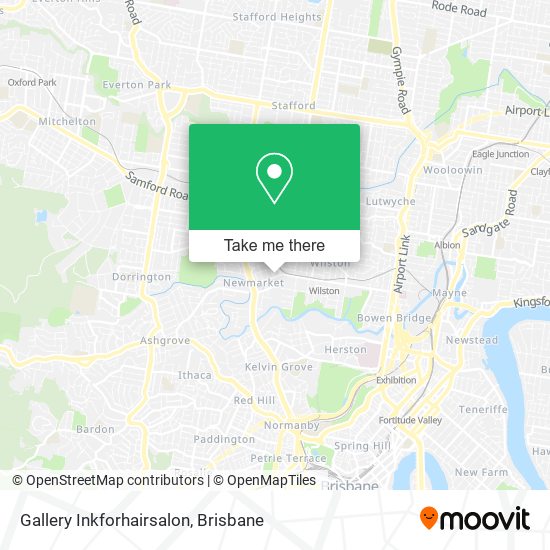 Gallery Inkforhairsalon map