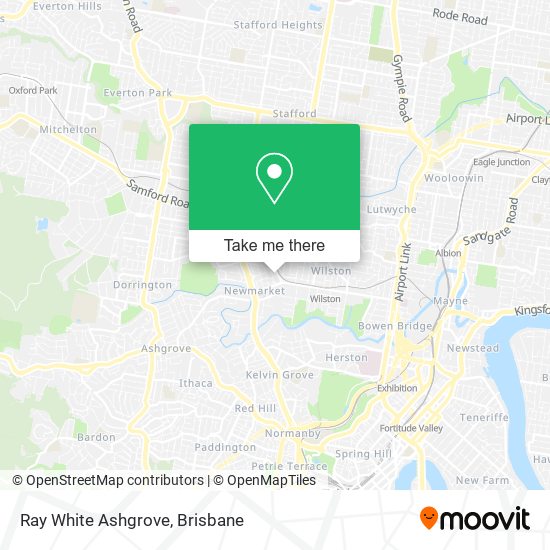 Ray White Ashgrove map