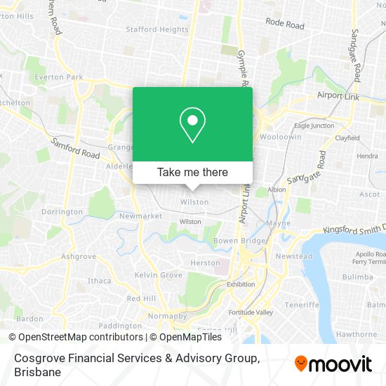 Cosgrove Financial Services & Advisory Group map