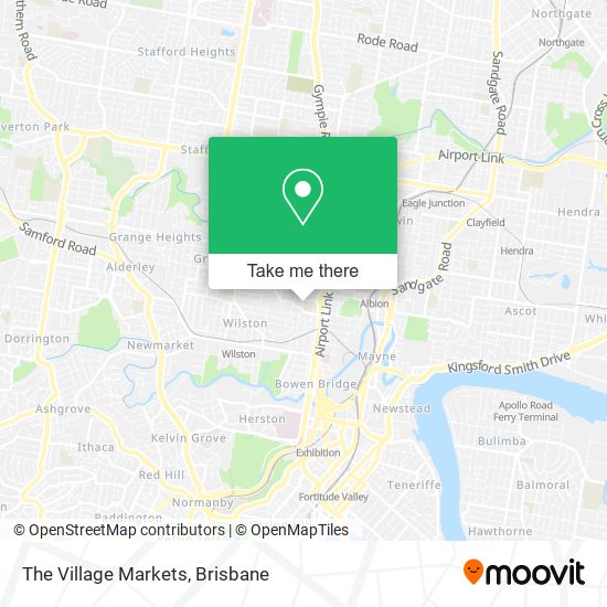 The Village Markets map