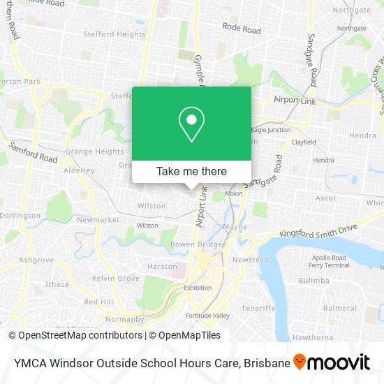 YMCA Windsor Outside School Hours Care map