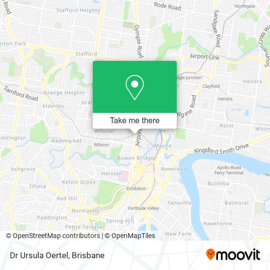 Dr Ursula Oertel map