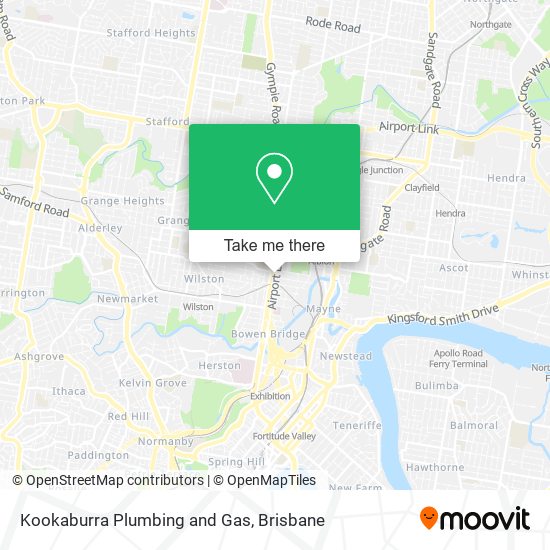 Kookaburra Plumbing and Gas map