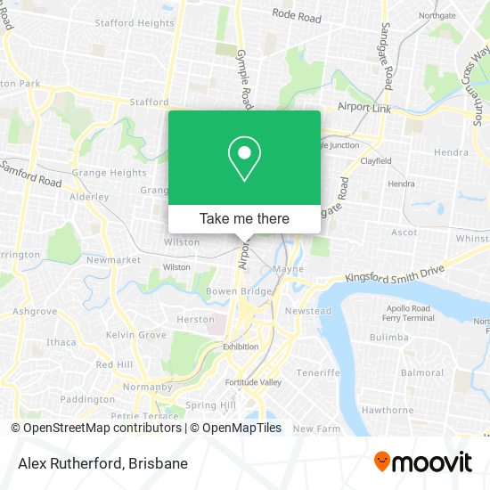 Alex Rutherford map