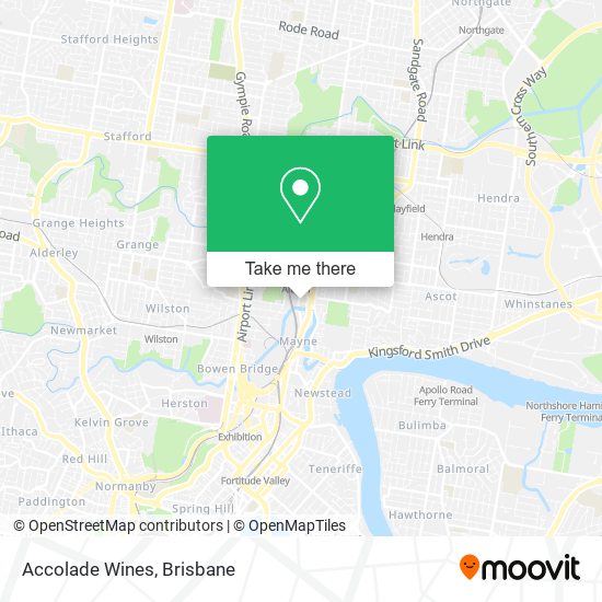 Accolade Wines map