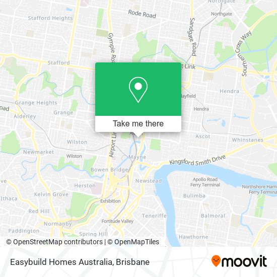 Easybuild Homes Australia map