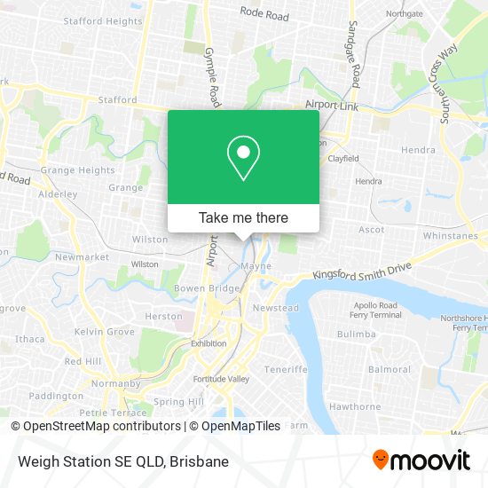 Weigh Station SE QLD map