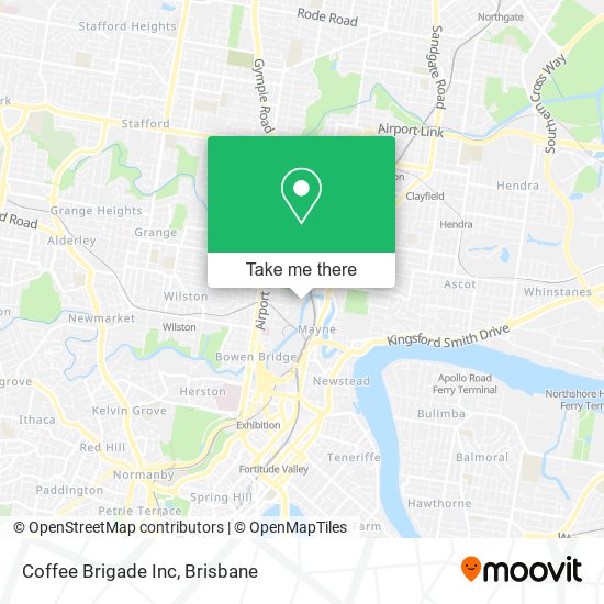 Coffee Brigade Inc map