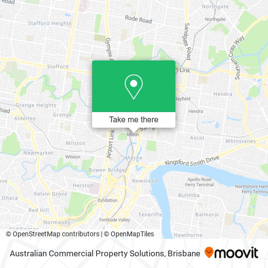 Australian Commercial Property Solutions map