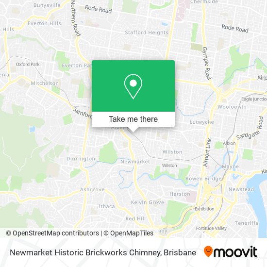 Newmarket Historic Brickworks Chimney map