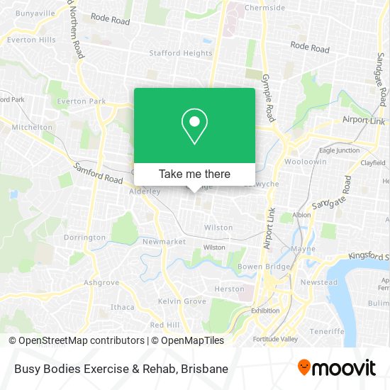 Busy Bodies Exercise & Rehab map