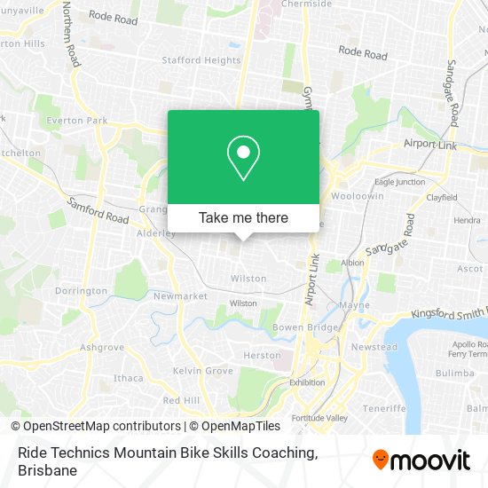 Ride Technics Mountain Bike Skills Coaching map