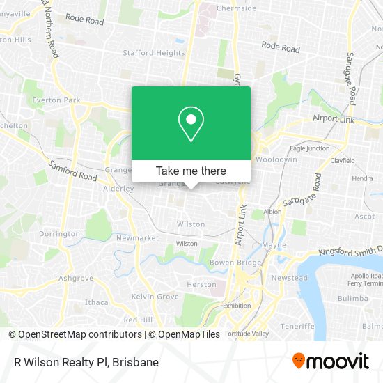R Wilson Realty Pl map