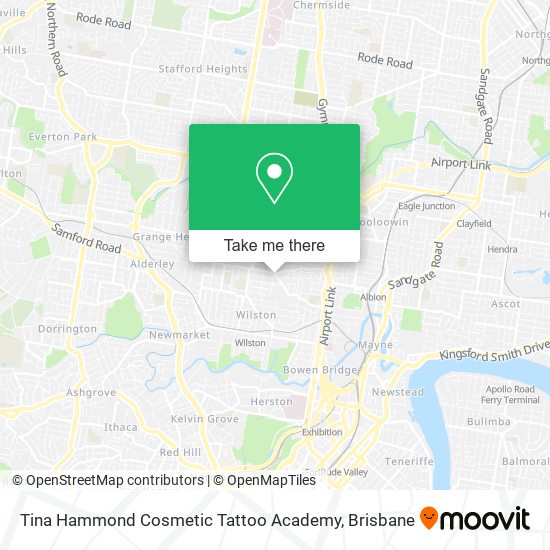 Tina Hammond Cosmetic Tattoo Academy map