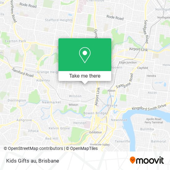 Kids Gifts au map