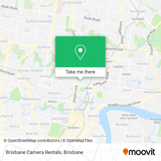Brisbane Camera Rentals map