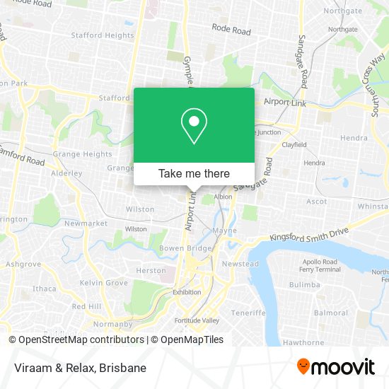Viraam & Relax map