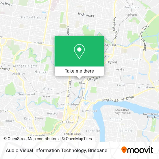 Mapa Audio Visual Information Technology