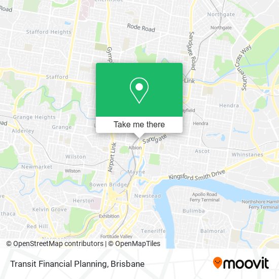 Mapa Transit Financial Planning