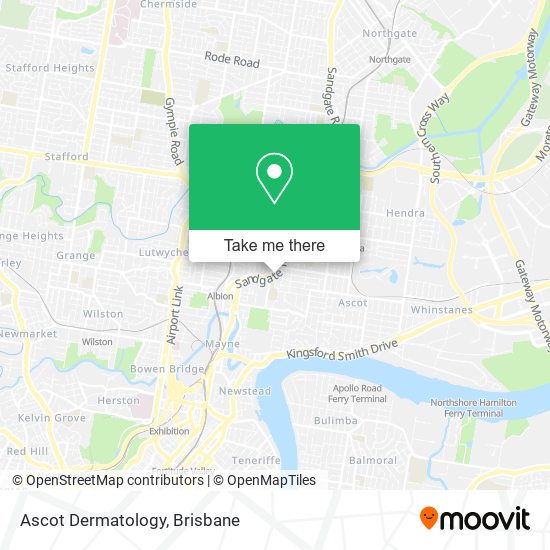 Ascot Dermatology map