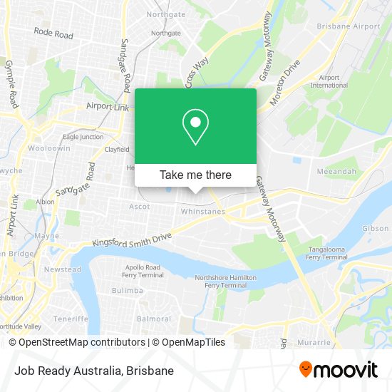 Job Ready Australia map