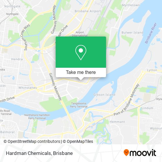 Hardman Chemicals map