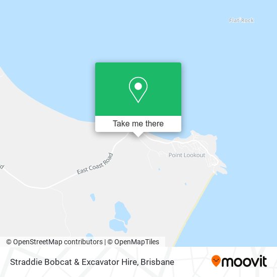 Straddie Bobcat & Excavator Hire map