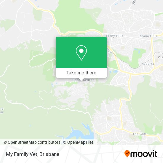 My Family Vet map