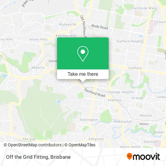 Off the Grid Fitting map