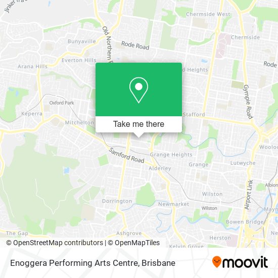 Enoggera Performing Arts Centre map