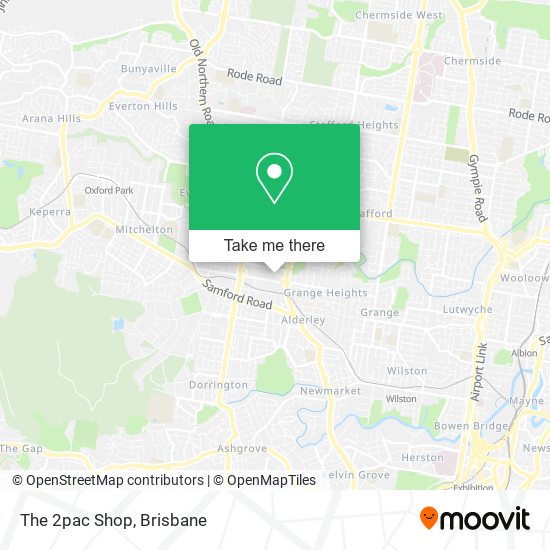Mapa The 2pac Shop