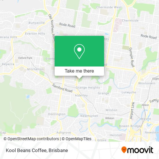 Kool Beans Coffee map