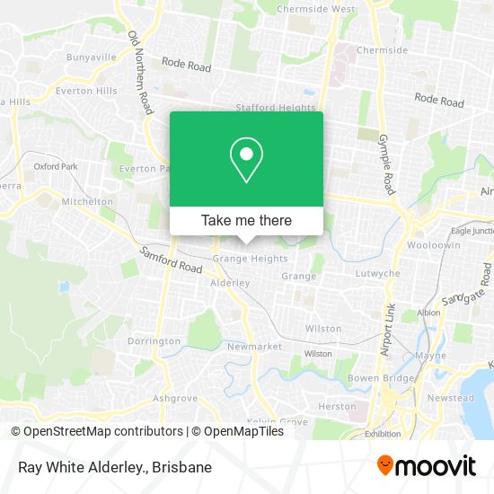 Ray White Alderley. map