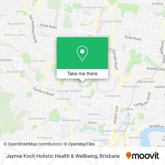 Jaymie Koch Holistic Health & Wellbeing map