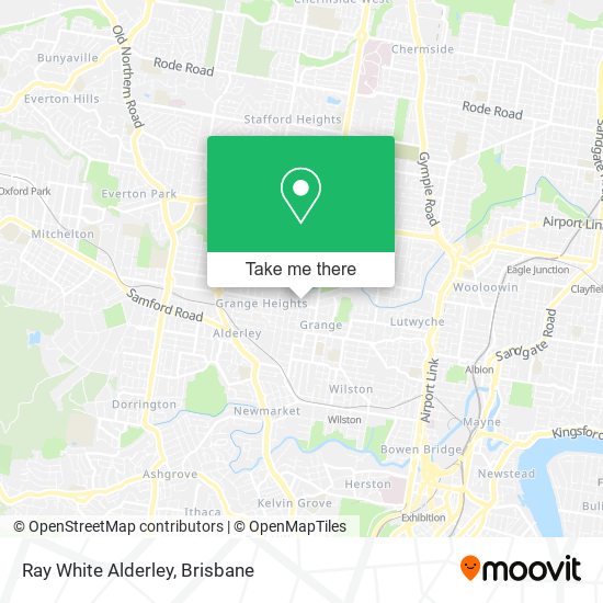 Ray White Alderley map