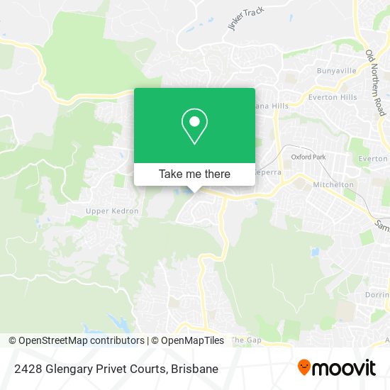 2428 Glengary Privet Courts map