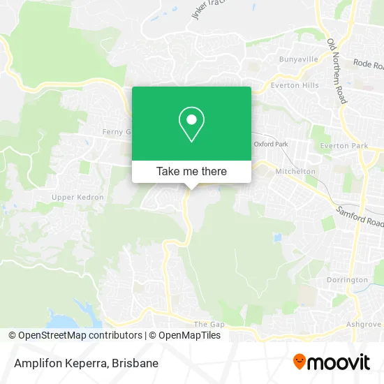 Amplifon Keperra map