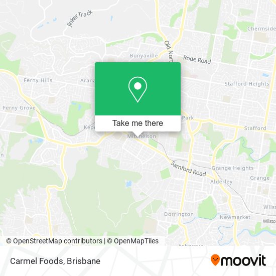 Carmel Foods map